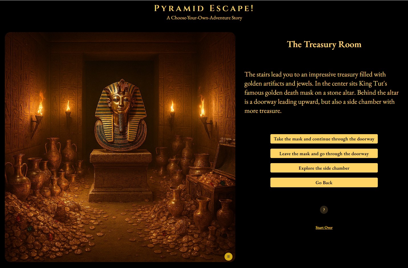 Choose-Your-Own-Adventure Story