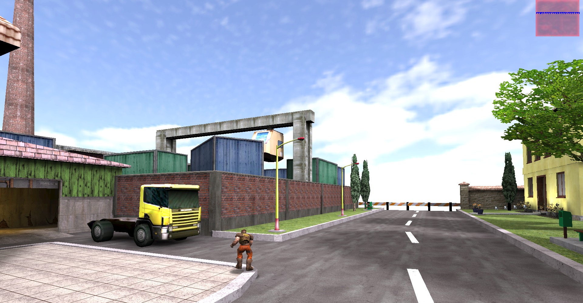 Continuing down the road