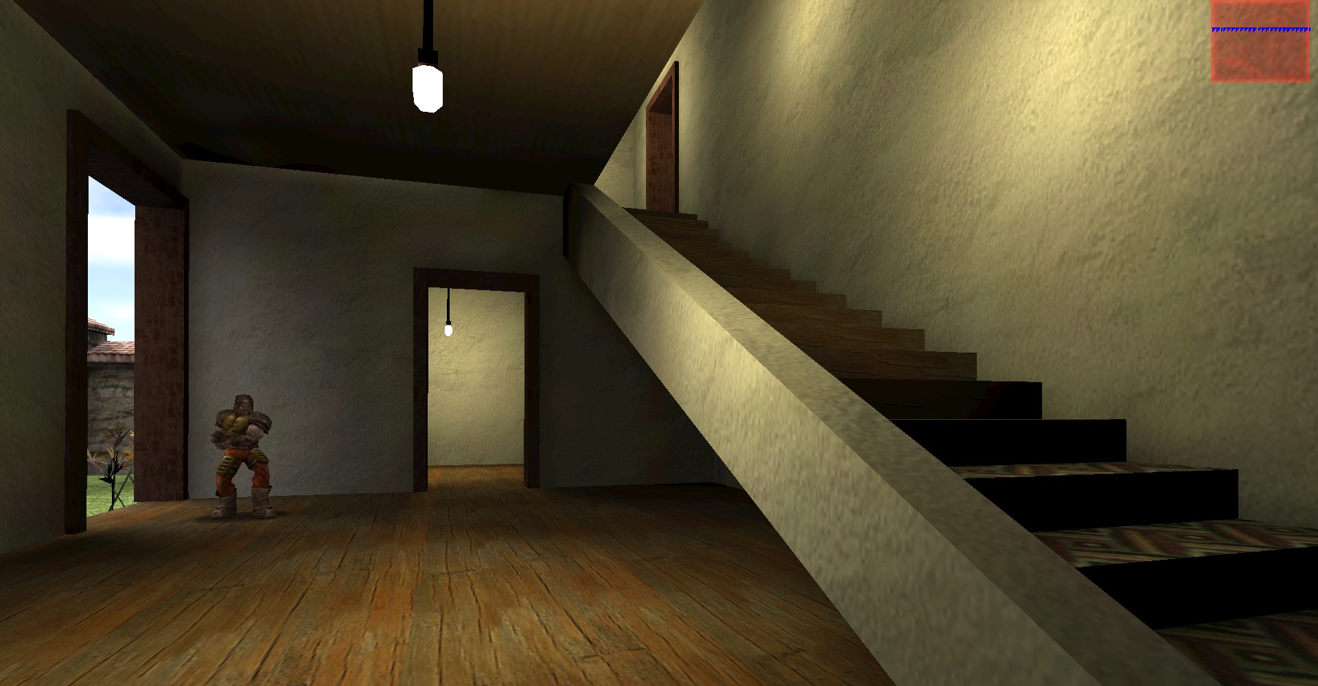 The strange house (interior)